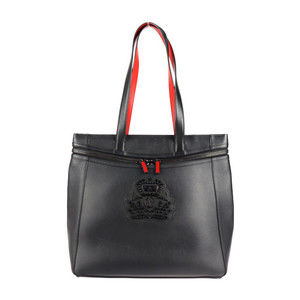 Christian Louboutin Cabato Rucksack Backpack Leather Black Red